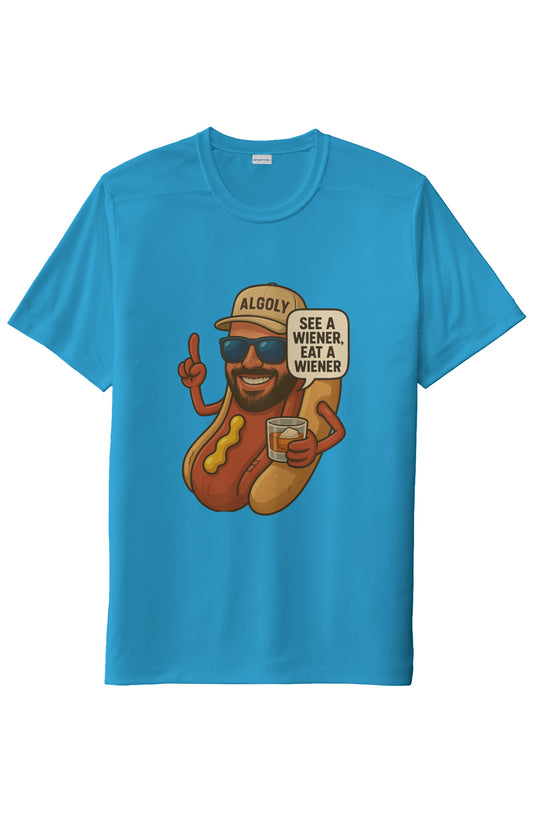 Hotdog review tee
